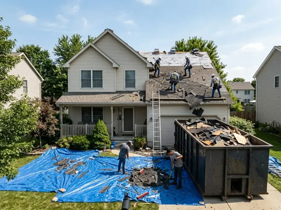roof-replacement-debris-remova-004 — frequently asked questions, Cheapest Dumpster Rentals in New London, IA